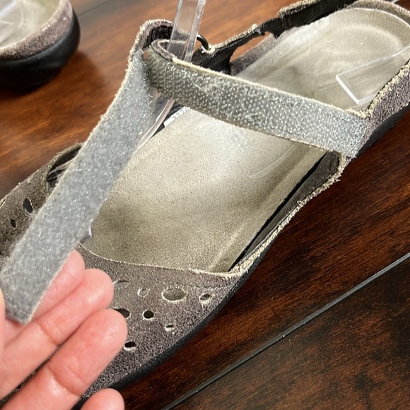 Naot Women's Arataki Closed Toe Slingback Sandals 41 Cork Footbed Arch Comfort - Picture 6 of 9